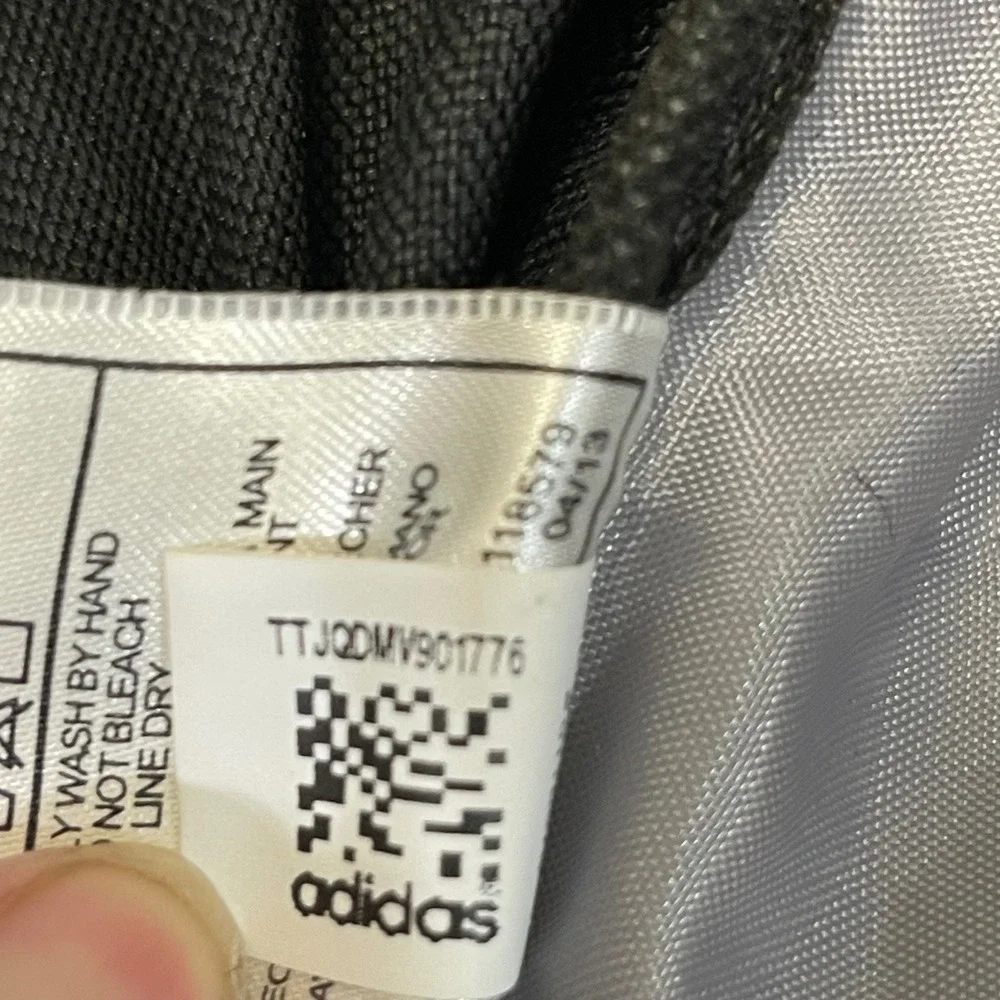 Adidas 103974-F Black Infrared Team Speed Drawstring Sackpack Cinch Gym Bag